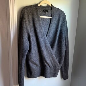 1.State Charcoal V-Neck Sweater